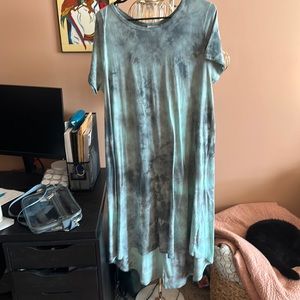 tie-dye dress
